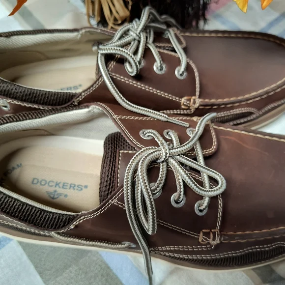 🎁⛄SALE Today $10 OFF Dockers Men's Brown Casual Shoes🥶$20 Final sale DEAL🎉 - Picture 3 of 3